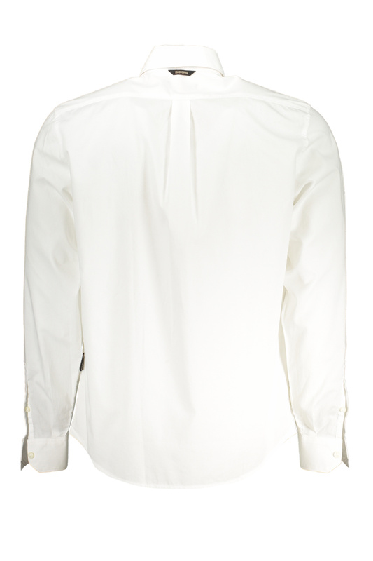 NAPAPIJRI MEN&#39;S WHITE LONG SLEEVE SHIRT