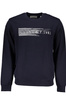 GUESS JEANS MEN&#39;S BLUE ZIPLESS SWEATSHIRT