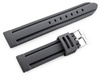 U09 rubber watch strap - gray - 24mm