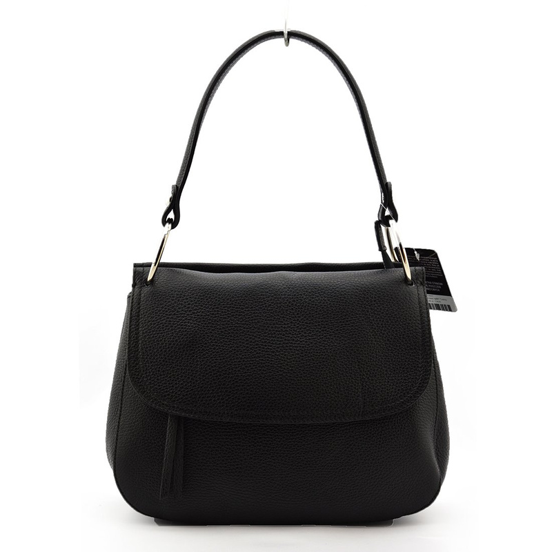 Elegant stylish leather shoulder bag