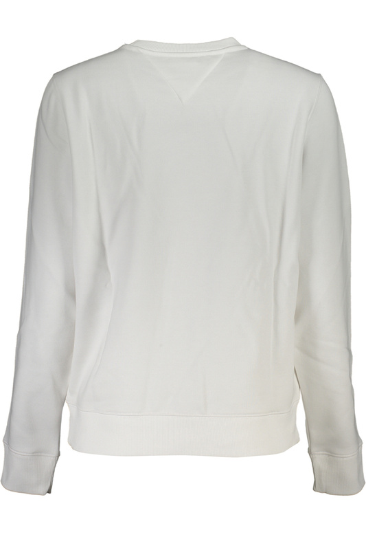 TOMMY HILFIGER WOMEN&#39;S ZIPLESS SWEATSHIRT WHITE