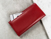 Women's leather wallet with RFID system Cavaldi