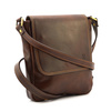 Beautiful classic leather women's messenger bag