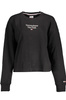 TOMMY HILFIGER SWEATSHIRT WITHOUT ZIP WOMEN BLACK