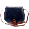 Elegant leather women's crossbody bag