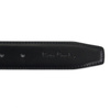 Elegant men's leather belt by Pierre Cardin