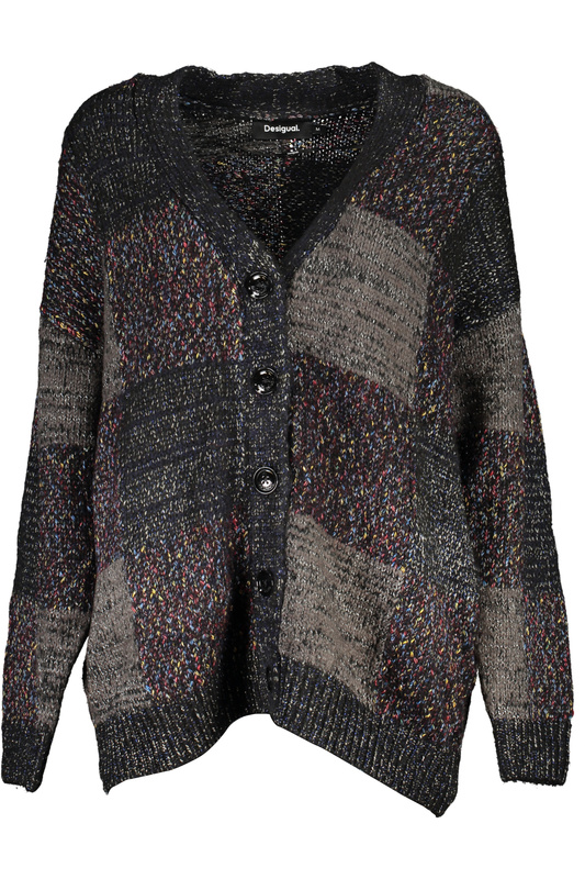 Comfortable Women's Cardigan Sweater Buttoned DESIGUAL