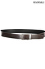 CALVIN KLEIN BROWN MEN&#39;S LEATHER BELT