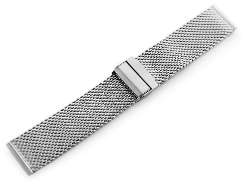 Pacific 10 bracelet - HQ mesh - silver 22mm