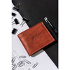 Men's leather foldable wallet by Always Wild