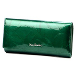 Women's lacquered genuine leather wallet Pierre Cardin 02 LEAF 122