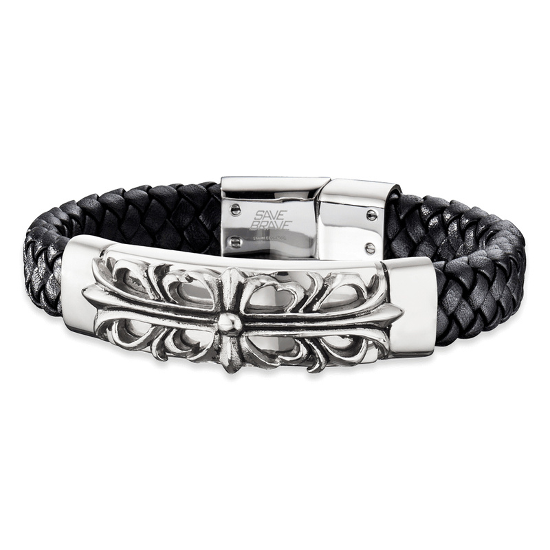 BRACELET SAVE BRAVE MAN SBBPARISBK19 (19CM )