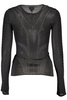 JUST CAVALLI BLACK WOMAN SWEATER