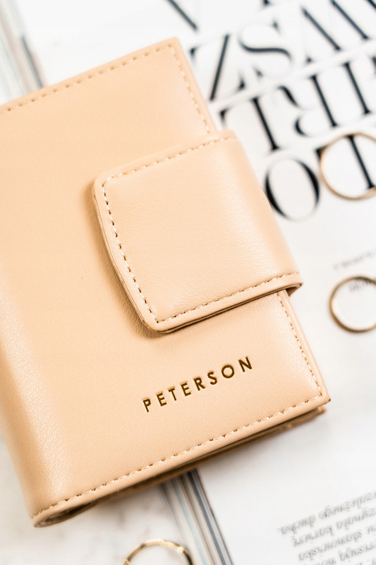 Leatherette wallet RFID PETERSON PTN 42329-F8