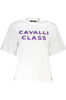 CAVALLI CLASS T-SHIRT KURZARM DAMEN WEISS