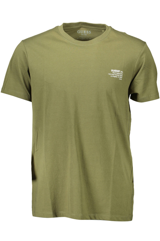 GUESS JEANS GREEN MAN SHORT SLEEVE T-SHIRT