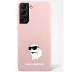 Karl Lagerfeld KLHCS23SSNCHBCP S23 S911 hardcase różowy/pink Silicone Choupette