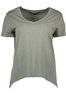 SILVIAN HEACH GREEN WOMAN SHORT SLEEVE T-SHIRT