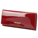 Leather women's stylish wallet Mato Grosso with RFID