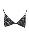 Women's tied bikini top by KARL LAGERFELD