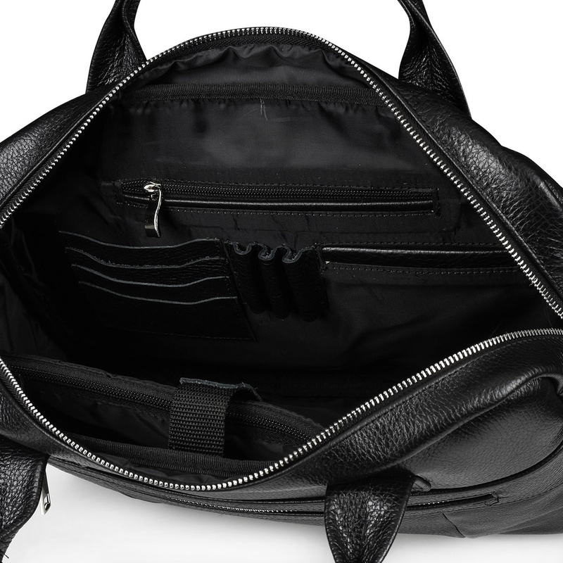 Baltimore Herren Ledertasche Großer schwarzer Laptop J14