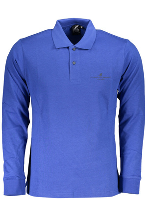 US GRAND POLO LANGÄRMELIGES POLOSHIRT FÜR HERREN BLAU