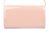 Beltimore powder pink M78 lacquered clutch bag with strap elegant Beltimore powder pink