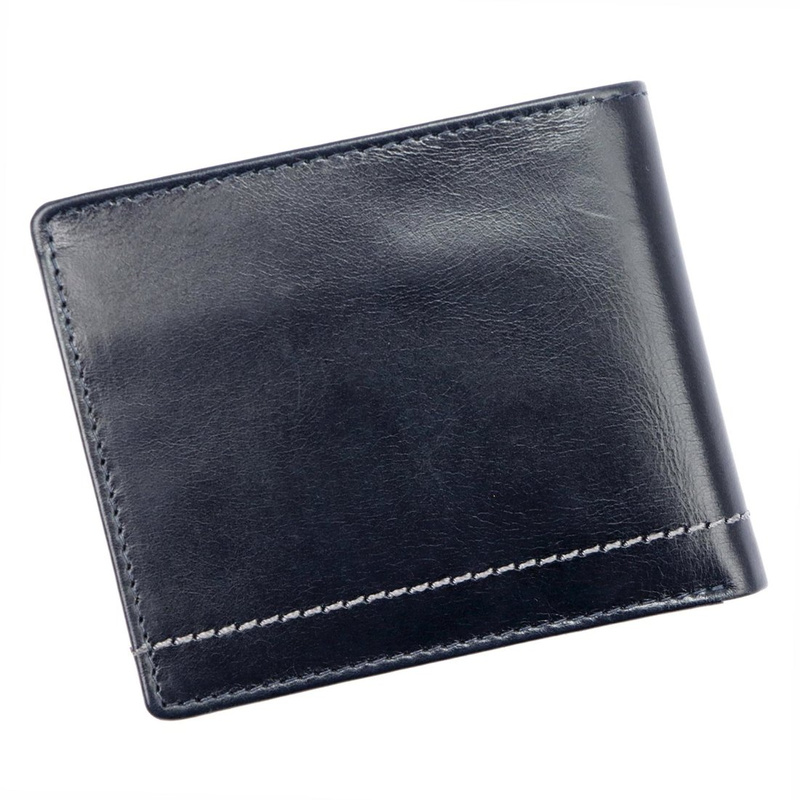 Compact Leather Men's Wallet EL FORREST RFID