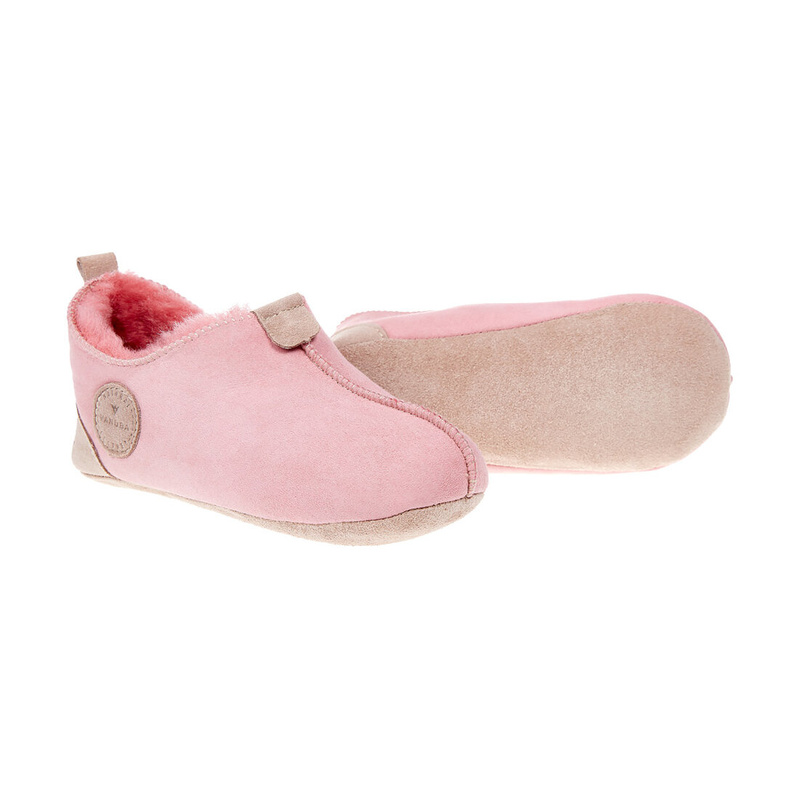 Warm, comfortable children's slippers made of wool, slippers