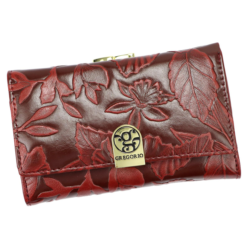 skóra naturalna + Women's eco-leather wallet Gregorio HL-108