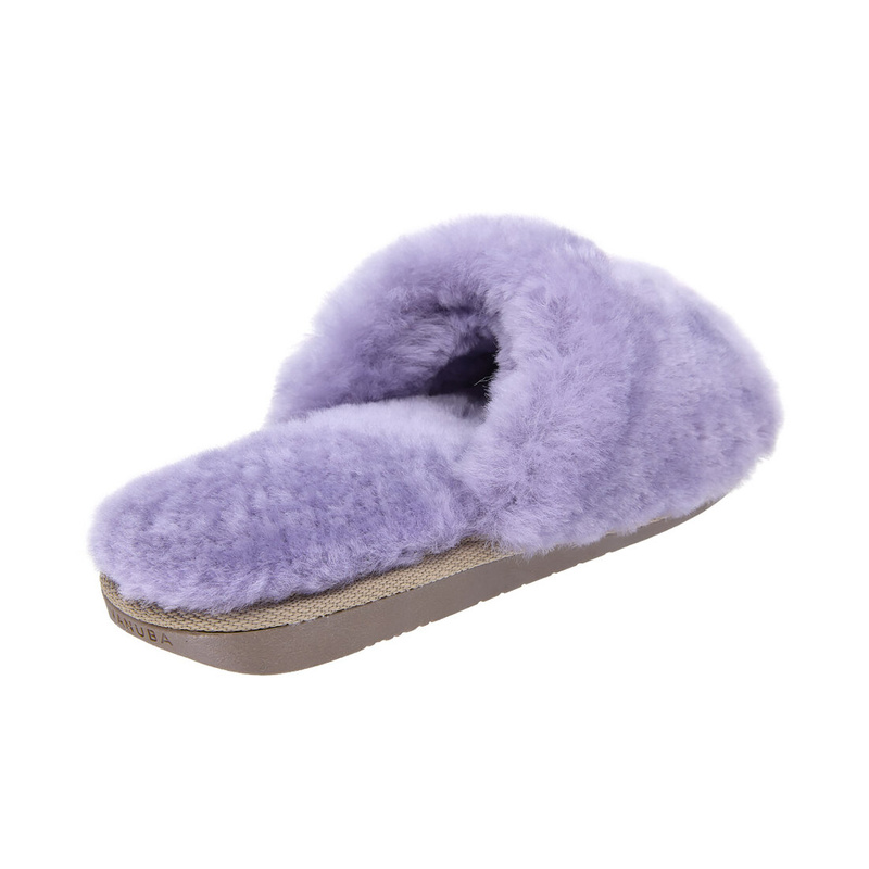 Women's sheepskin slippers insulated Vanuba