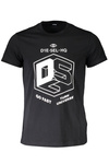 DIESEL MEN&#39;S SHORT SLEEVE T-SHIRT BLACK