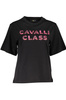 CAVALLI CLASS T-SHIRT SHORT SLEEVE WOMAN BLACK