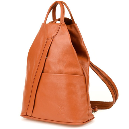 Spacious stylish leather shoulder bag and purse