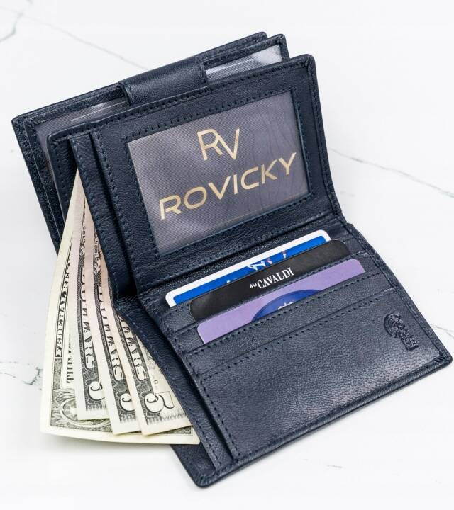 Stylish Women's Leather Wallet with RFID by Cavaldi