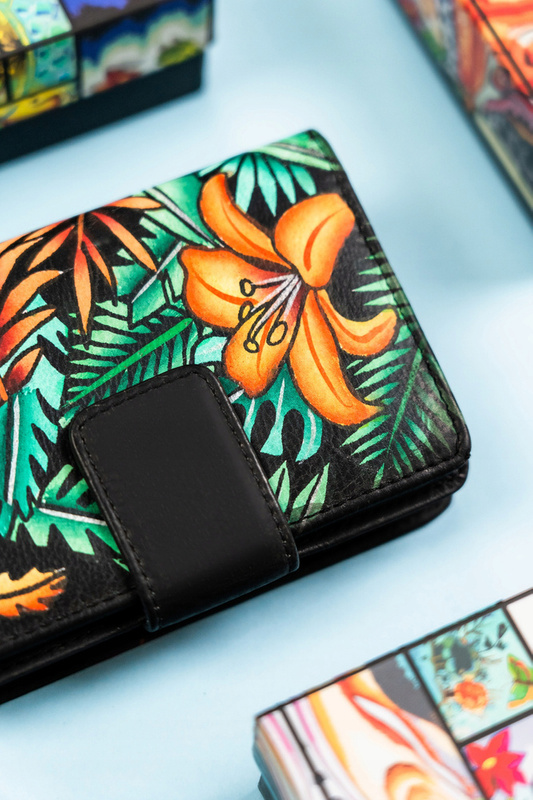 Leather wallet RFID ROVICKY R-N109-ART