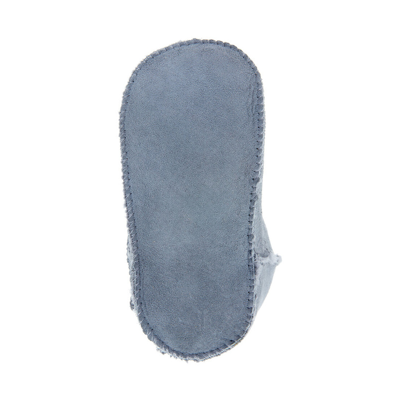 KIKO children's leather slip-on insulated slippers