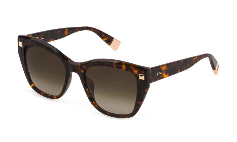 SUNGLASSES FURLA WOMEN SFU534-5309TB (Szkło/Zausznik/Mostek) 53/19/140 mm)