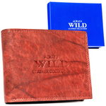 A roomy men's leather wallet by Always Wild