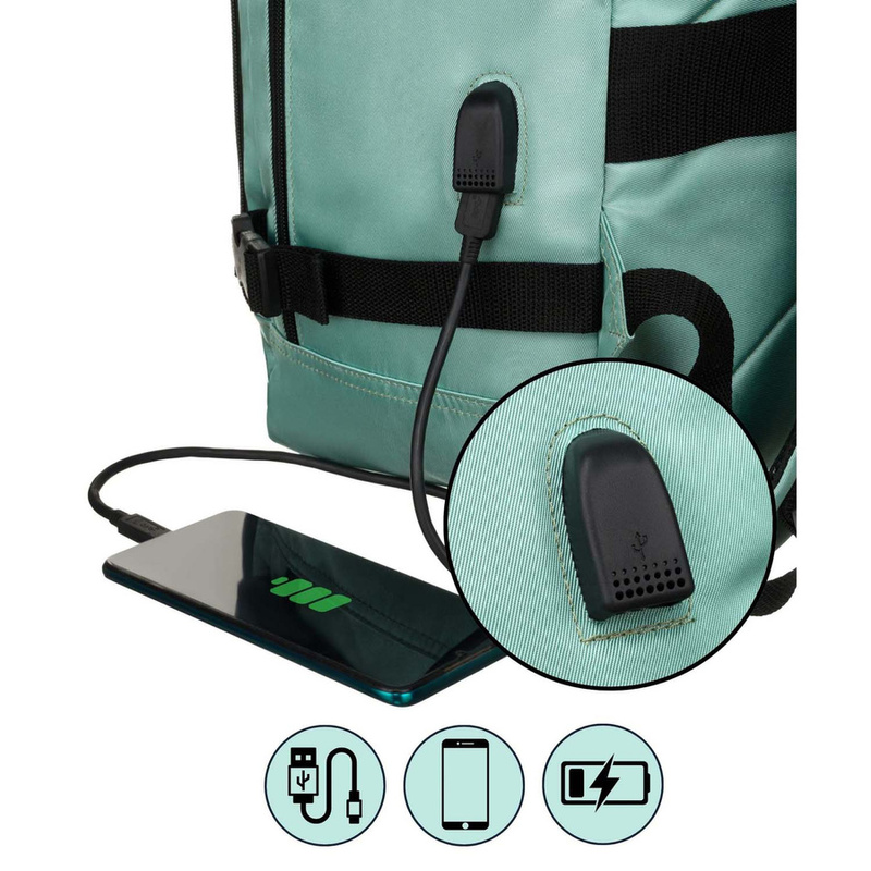 Polyester bagpack PETERSON PTN APP