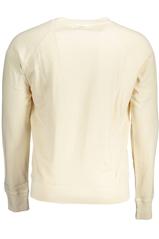 GANT MEN&#39;S BEIGE ZIPLESS SWEATSHIRT