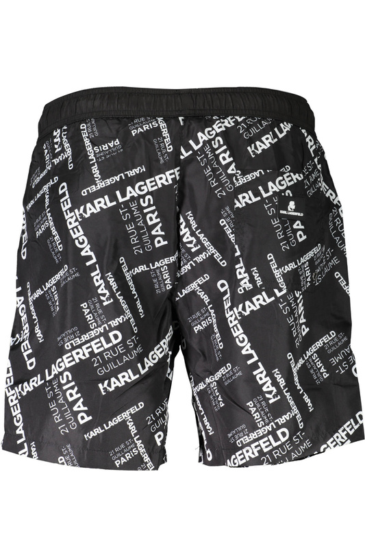 KARL LAGERFELD BEACHWEAR SCHWARZES HERREN-UNTERWÄSCHEKOSTÜM