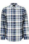 GANT MEN&#39;S BLUE LONG SLEEVE SHIRT