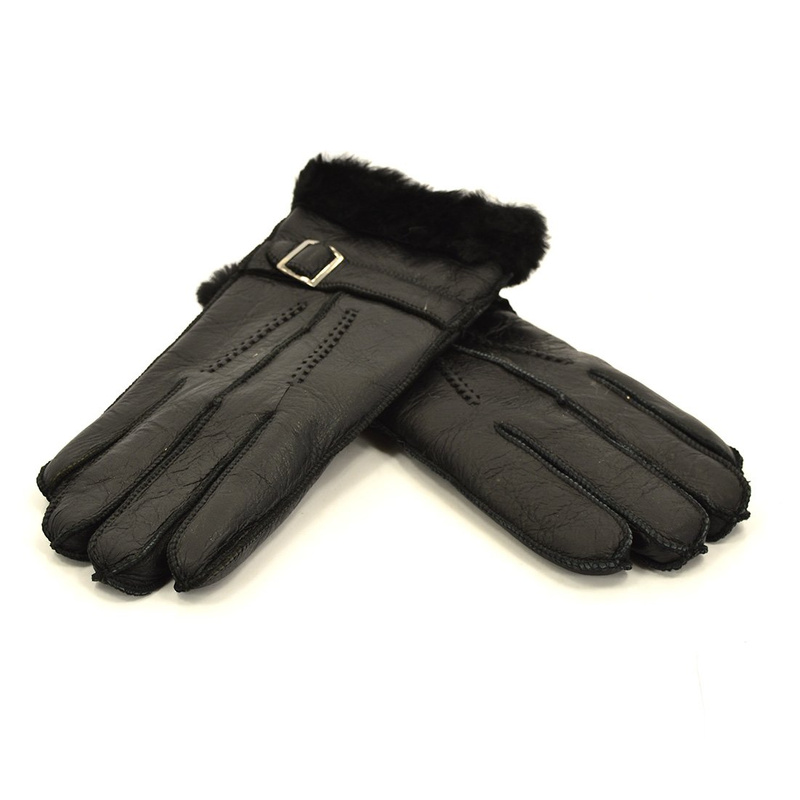 Fünf-Finger-Leder-Isolierhandschuhe