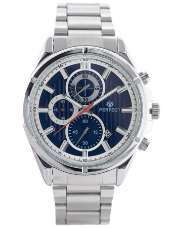 PERFECT CH03M MEN'S WATCH - CHRONOGRAPH (zp358e) + BOX