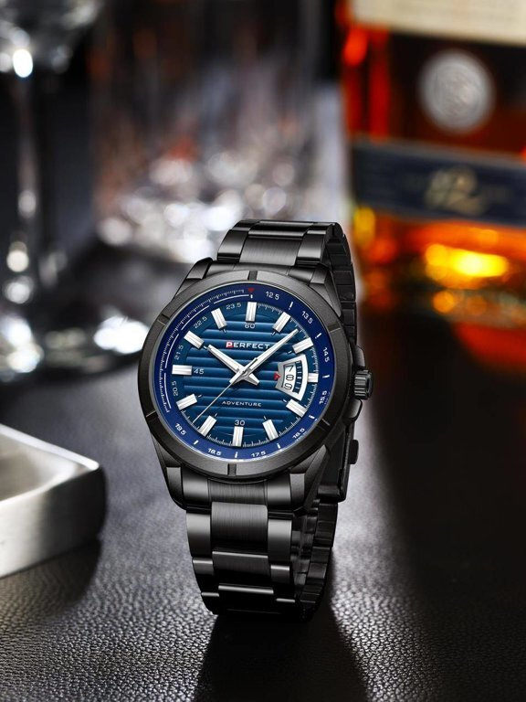 PERFECT MALE WATCH M102-12 (zp359g) + BOX