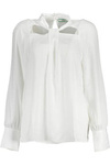 GUESS JEANS LONG SLEEVE SHIRT WOMAN WHITE