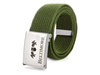 Beltimore green long sash belt F79 : Colors - green, Strap size - r.110-125 cm