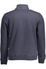 NAPAPIJRI MEN&#39;S BLUE SWEATSHIRT WITH ZIP