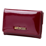 Women's lacquered genuine leather wallet Mato Grosso 0900-403 RFID